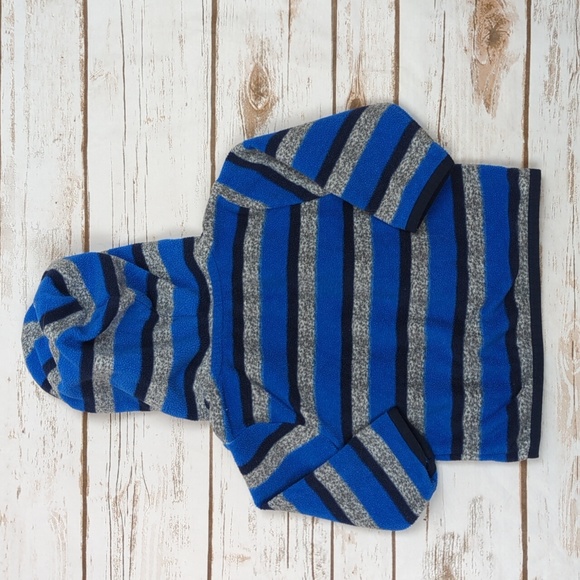 Garaninals Fleece Striped Hooded Jacket 12M - Picture 6 of 6